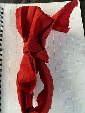 Red Fabric Bow Brooch - Unbranded Women’s Jewelry Accent